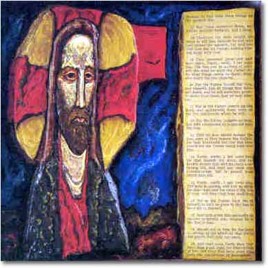 painting entitled 'Jesus Christ (St. John 5:17-29)', from 1980