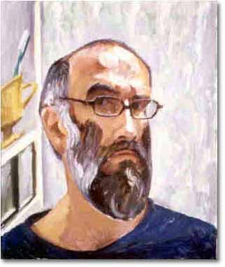 painting entitled 'Self-portrait', from 1982
