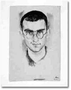 painting entitled 'Self-portrait', from 1956