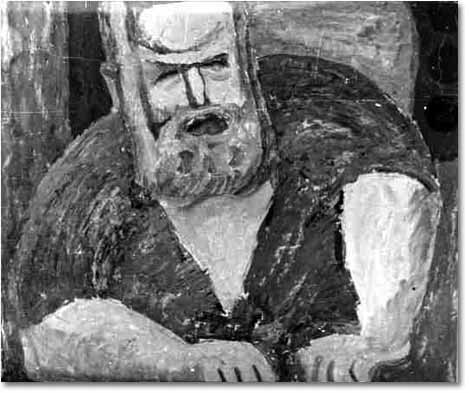 painting entitled 'Portrait of B. Ponizovsky', from 1960s