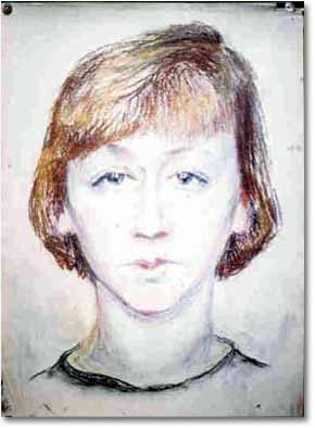 painting entitled 'Portrait of Irina', from 1961