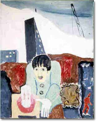painting entitled 'Portrait of Ataulin', from 1966