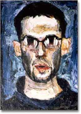 painting entitled 'Self-portrait', from 1961