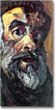 painting entitled 'Self-portrait', from 1990